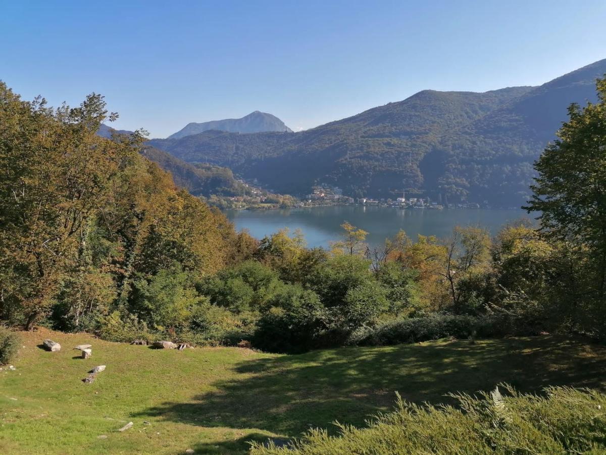 La Finestra Sul Lago Bed & Breakfast Brusimpiano Eksteriør bilde